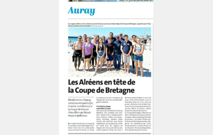 Letelegramme : les Alreens en tête de la coupe de Bretagne