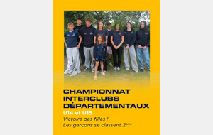 [COMPÉTITION] Pluie de podiums pour nos U14/U15 aux Interclubs ! 🏊‍♂️🎉