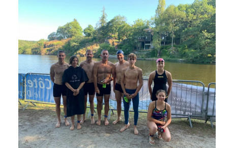 La saison d'Eau libre est lancé a Auray Natation 