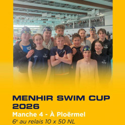 Menhir Swim Cup 2026 – Manche 4 à Ploërmel